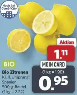 Combi Bio Zitronen Angebot