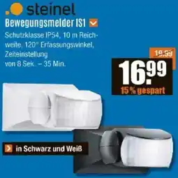 V Baumarkt Steinel Bewegungsmelder IS1 Angebot