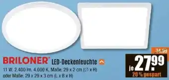 V Baumarkt BRILONER LED-Deckenleuchte Angebot