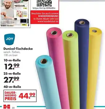 Handelshof Joy Dunicel Tischdecke Angebot