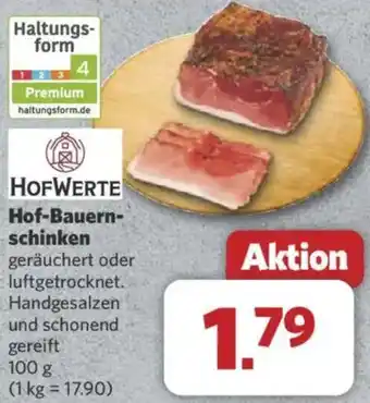 Combi HOFWERTE Hof-Bauernschinken Angebot