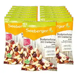 Netto Marken-Discount Seeberger Studentenfutter mit Cranberries geröstet 125 g, 13er Pack Angebot