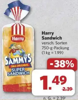 Combi Harry Sandwich Angebot