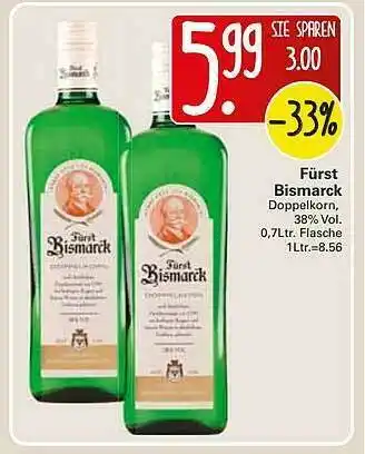 WEZ Fürst Bismarck Angebot