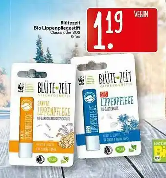 WEZ Blüte Zeit Bio Lippenpflegestift Angebot