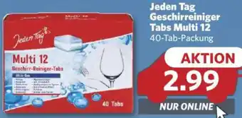 Combi Jeden Tag Geschirreiniger Tabs Multi 12 Angebot