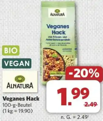 Combi ALNATURA Veganes Hack Angebot