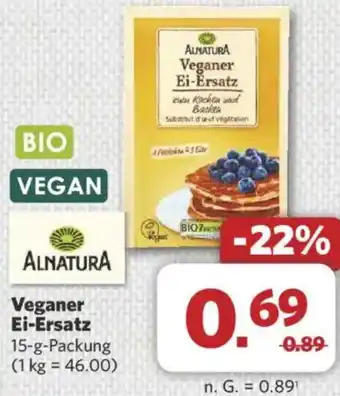 Combi ALNATURA Veganer Ei-Ersatz Angebot