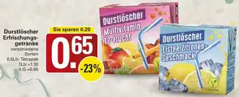 WEZ Durstlöscher Erfrischungsgetränke Angebot