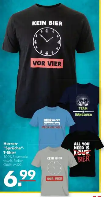 Handelshof Herren Sprüche T-Shirt Angebot