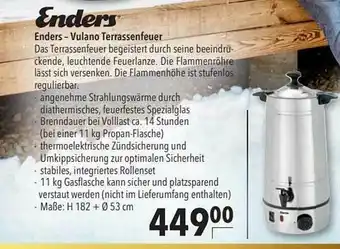 CITTI Markt Enders - Vulano Terrassenfeuer Angebot