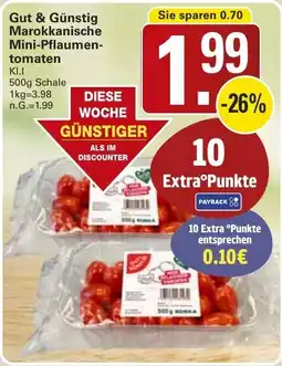 WEZ Gut & Günstig Marokkanische Mini-Pflaumentomaten Angebot