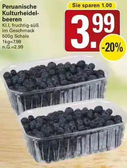 WEZ Peruanische Kulturheidelbeeren Angebot