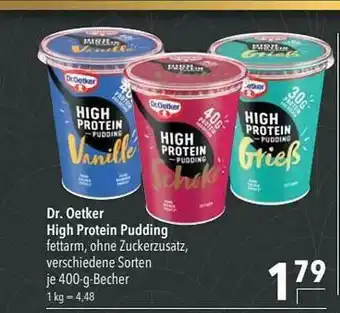 CITTI Markt Dr Oetker High Protein Pudding Angebot