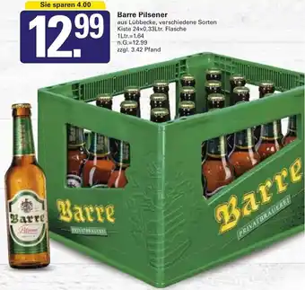 WEZ Barre Pilsener Angebot