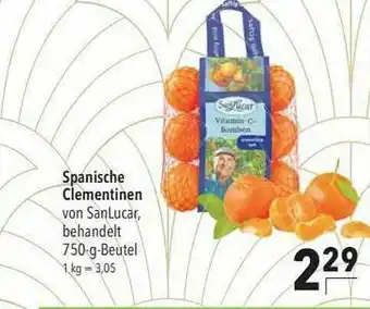 CITTI Markt Spanische Clementinen Angebot