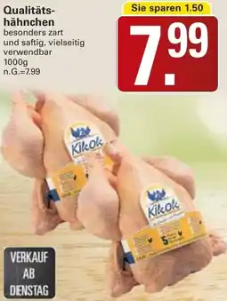 WEZ Kikok Qualitätshähnchen Angebot