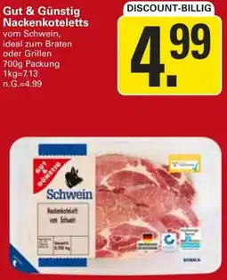 WEZ Gut & Günstig Nackenkoteletts Angebot