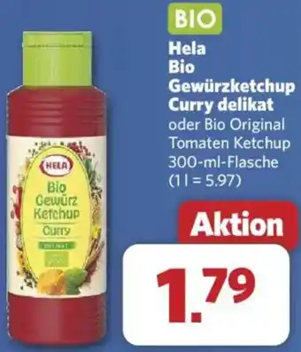 Combi Hela Bio Gewürzketchup Curry delikat Angebot