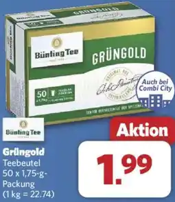 Combi Bünting Tee Grüngold Angebot