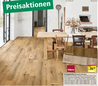 Holz Possling Kährs Designboden LT Ranch Collection Angebot