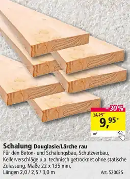 Holz Possling Schalung Douglasie/Lärche rau Angebot