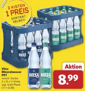 Combi VILSA Mineralwasser PET Angebot