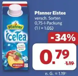 Combi Pfanner Eistee Angebot