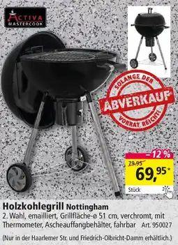 Holz Possling ACTIVA MASTERCOOK Holzkohlegrill Nottingham Angebot