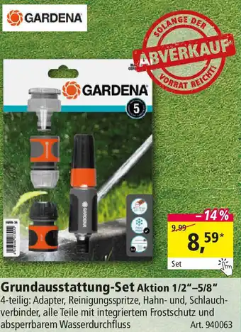 Holz Possling GARDENA Grundausstattung-Set Aktion 1/2"-5/8" Angebot