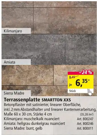 Holz Possling Terrassenplatte SMARTTON XXS Angebot