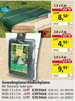 Holz Possling Gewebeplane/Abdeckplane Angebot