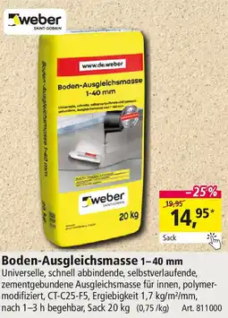 Holz Possling Weber Boden-Ausgleichsmasse 1-40 mm Angebot