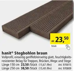 Holz Possling hanit Stegbohlen braun Angebot