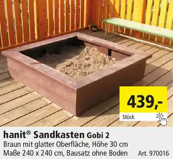 Holz Possling hanit Sandkasten Gobi 2 Angebot