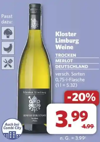 Combi Kloster Limburg Weine Angebot