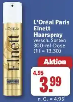 Combi L'Oréal Paris Elnett Haarspray Angebot