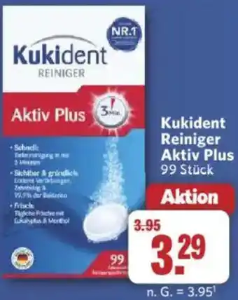 Combi Kukident Reiniger Aktiv Plus Angebot