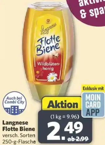 Combi Langnese Flotte Biene Angebot