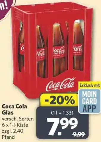 Combi Coca Cola Glas Angebot