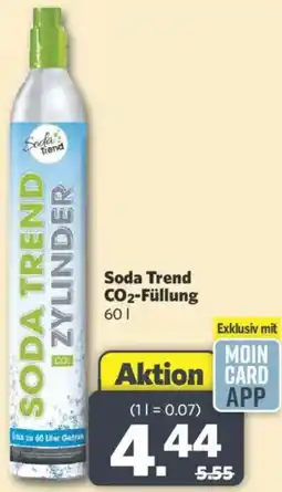 Combi Soda Trend CO2-Füllung Angebot