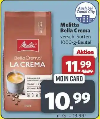 Combi Melitta Bella Crema Angebot