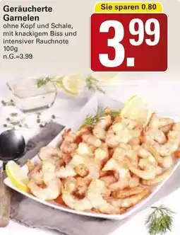 WEZ Geräucherte Garnelen Angebot