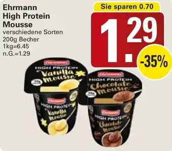 WEZ Ehrmann High Protein Mousse Angebot