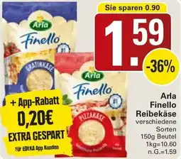 WEZ Arla Finello Reibekäse Angebot