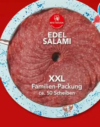 PENNY Wiltmann Edelsalami XXL Familienpackung Angebot