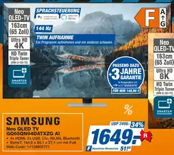 expert Techno Land SAMSUNG Neo QLED TV GQ65QN94DATXZG AI Angebot