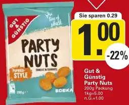 WEZ Gut & Günstig Party Nuts Angebot