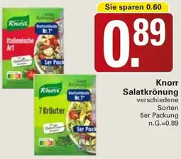 WEZ Knorr Salatkrönung Angebot