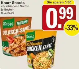 WEZ Knorr Snacks Angebot